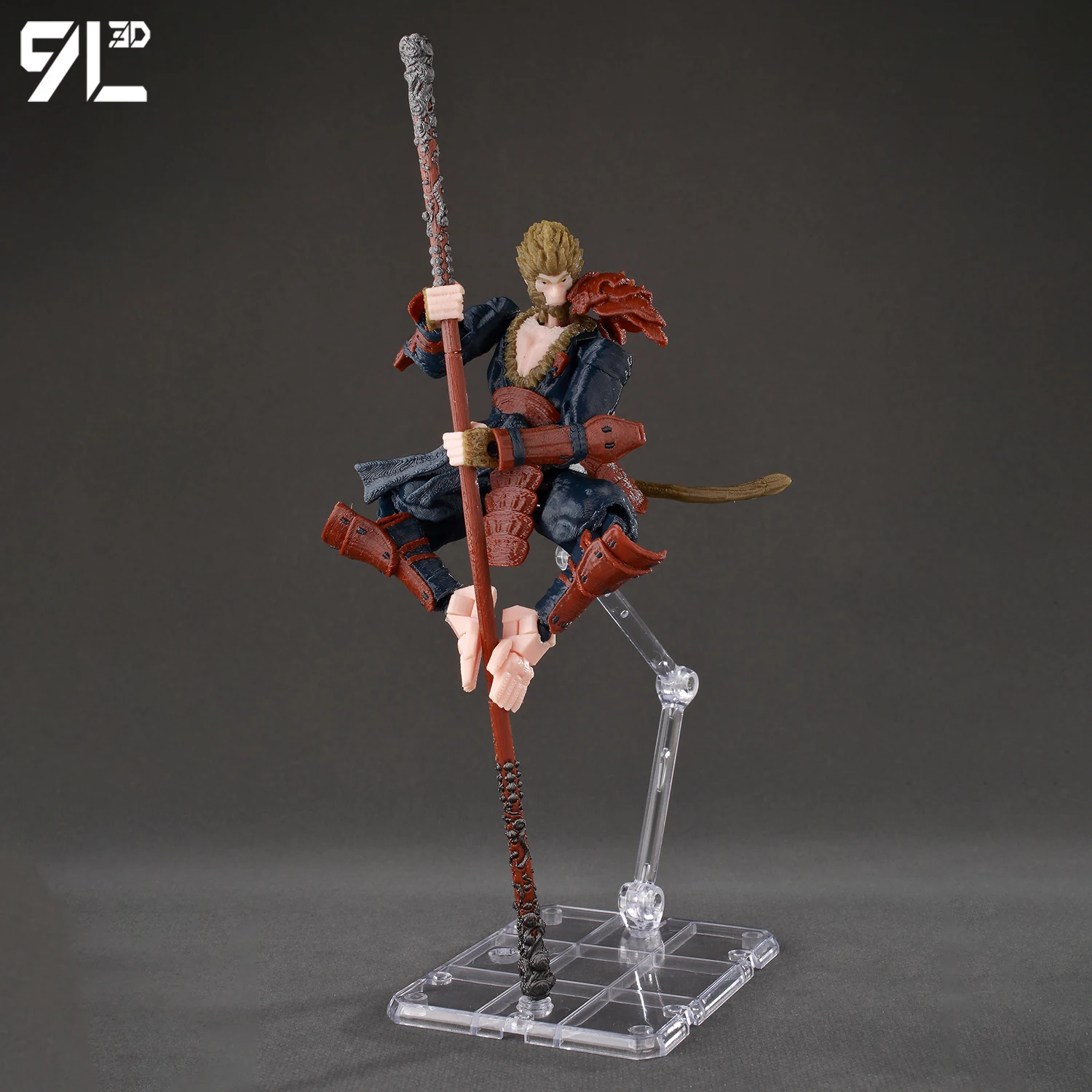 9L3D Lucky13 Figure Dummy13 T13 Anime Action Wukong Cloud Ride modèle mythe noir inspiré support volant décor bureau Collection jouets