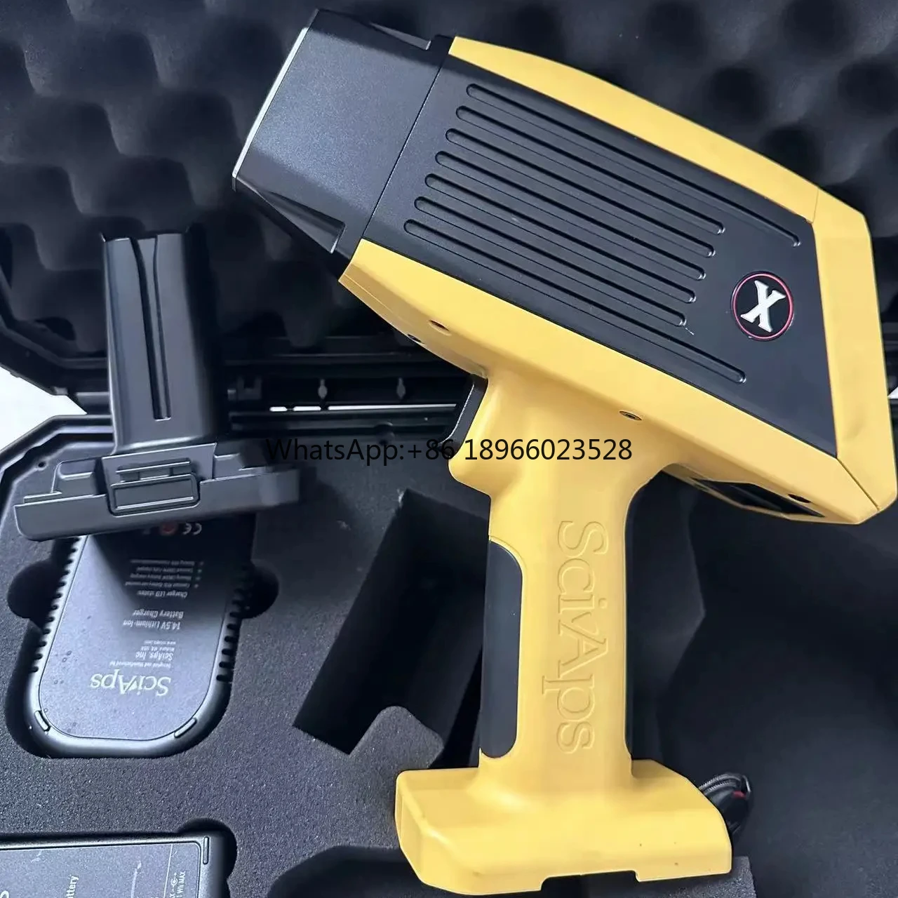 portable handheld X-ray fluorescence spectrum spectrometer measure metal element fast alloy analyzer