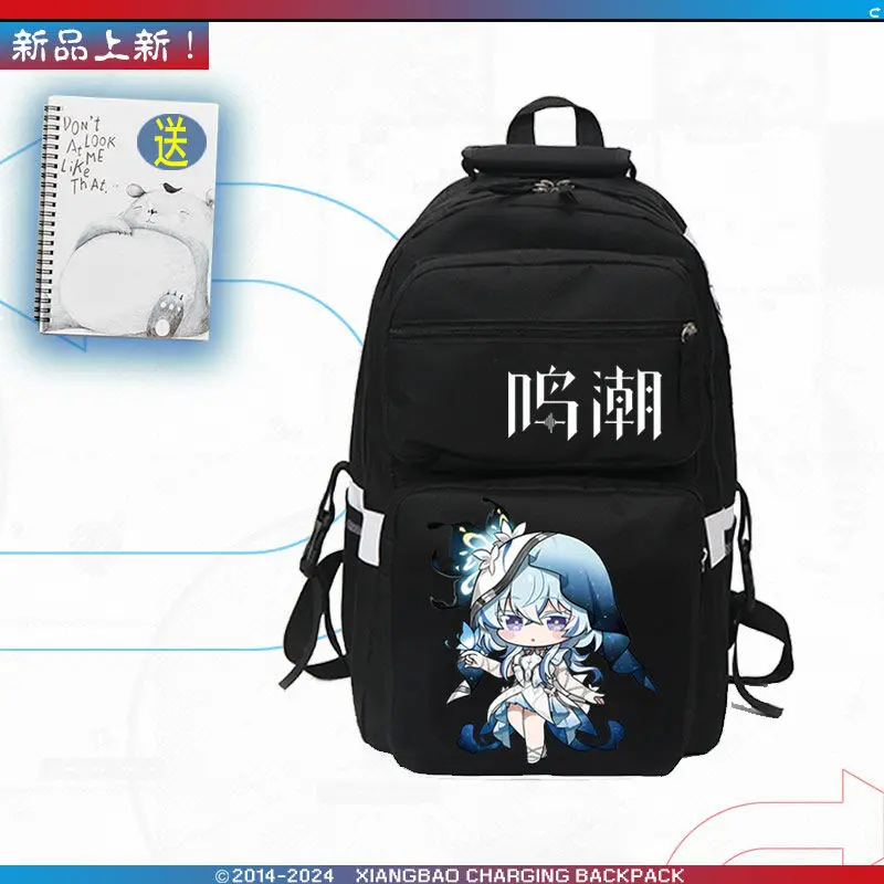 Mingchao Game Long Distance Broken Branch Oday's Encounter Wo-Dimensional Peripheral Student Unisex Double Shoulder Backpack Ani