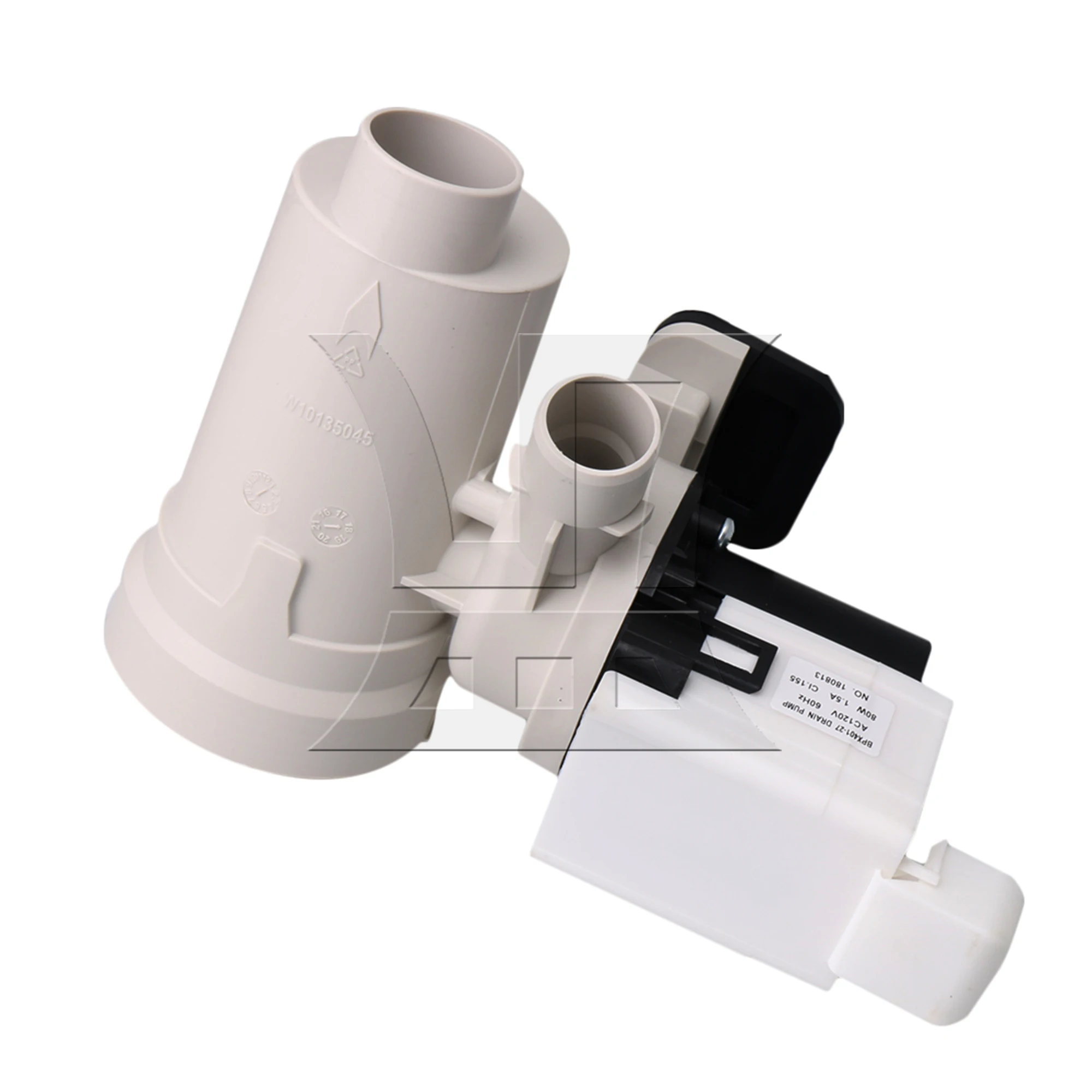 

CNBTR 1pc Washing Machine Drain Pump, W10130913, Suitable For Medium And Large Household Appliance Replacement