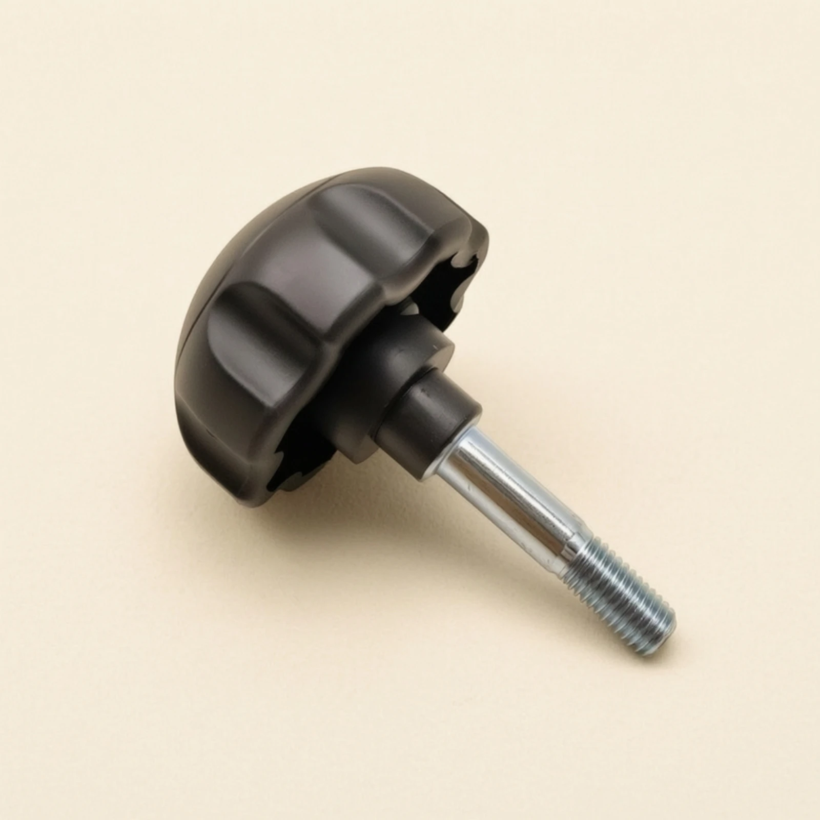 Thumb Knob Screw Ribbed M8 Hand Knob Fastener Quick-Adjust Hardware Comfortable Grip for Machinery, Fixtures