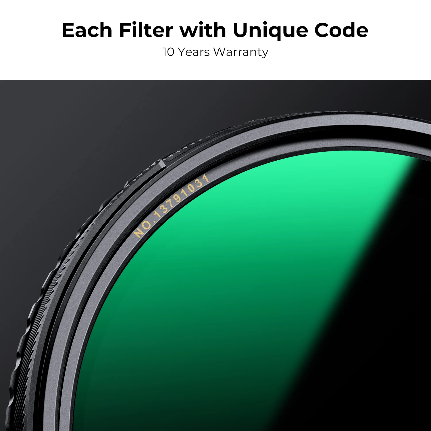 K&F Concept 2in1 CPL&ND2-32 Filter Brass Frame 36 Multi-Coated Green Film Optical Glass 67mm 72mm 77mm 82mm Camera Lenses Filter