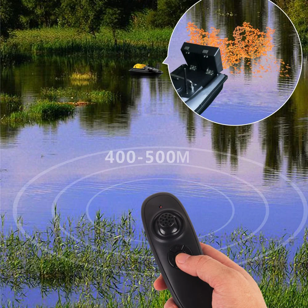 NEUE Drahtlose Fernbedienung Angeln Köder Boot Angeln Feeder Fisch Finder Gerät 430-540 yards Remote Range – Detail 4