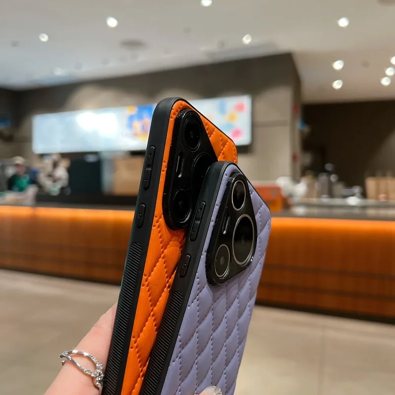 Рисунок 6 - Роскошный кожаный чехол с геометрическим