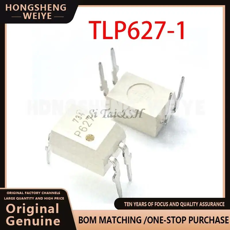 100%new 10PCS TLP627-1 DIP4 TLP627 DIP P627 DIP-4   IC