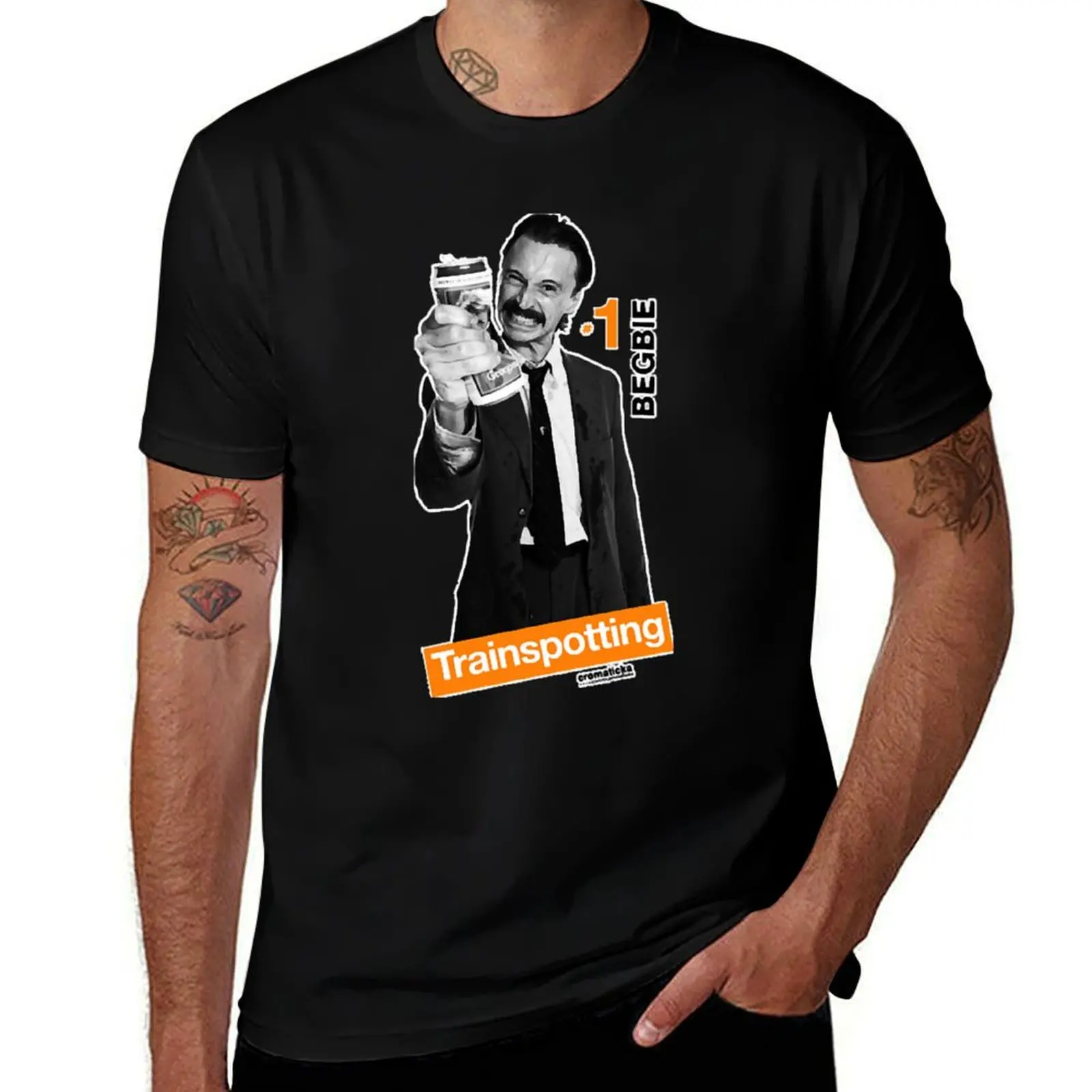 Begbie Trainspotting Film Of All Time T-Shirt Long Lasting Casual T-Shirt