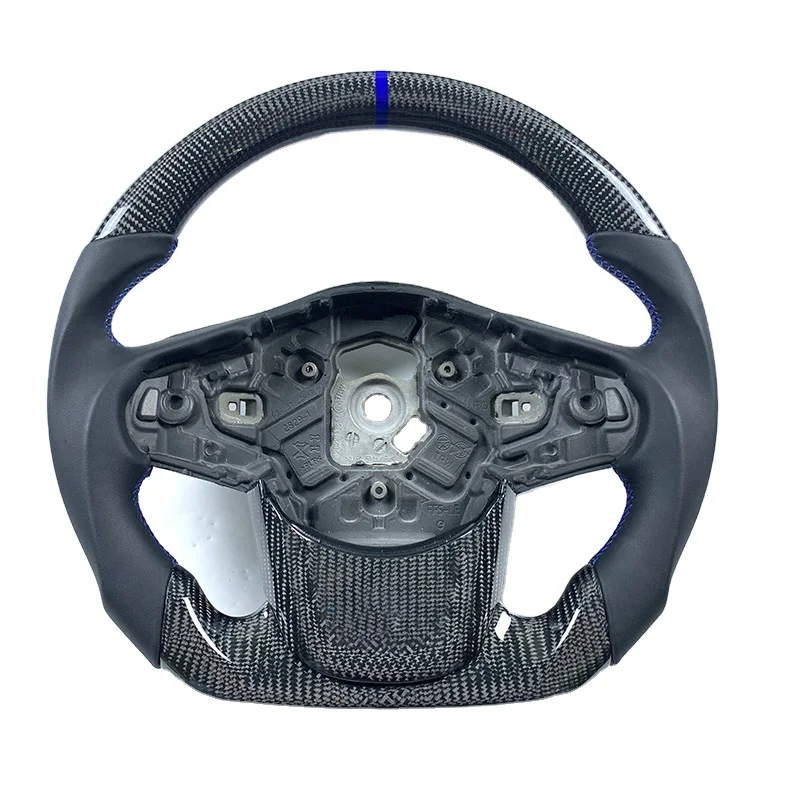 

Car Interior Accessories Upgrade Sports Carbon Fiber Steering Wheel Upgrade for Toyota GR A90 Supra Without airbags