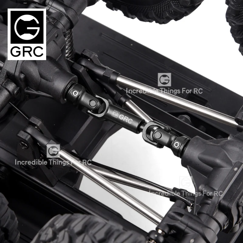 GRC G2 ciężki CVD metalowy stalowy wał napędowy przekładni 45-143mm dla 1/10 RC Car Crawler Upgrade opcja części # GAX0148A/B/C/33G