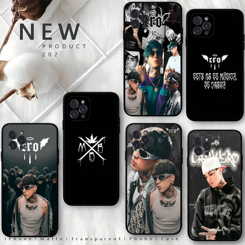 C.R.O Crocraxker Rapper  Phone Case For Iphone 17 Air 16 15 14 13 12 11 Pro Max 16 15 14 Plus TPU Soft Case