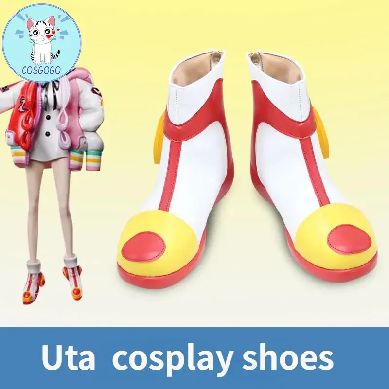 

2025 aaa, цельная обувь в стиле аниме, ботинки Uta, ботинки из искусственной кожи для женщин и девочек для вечеринки, Хэллоуина, косплея