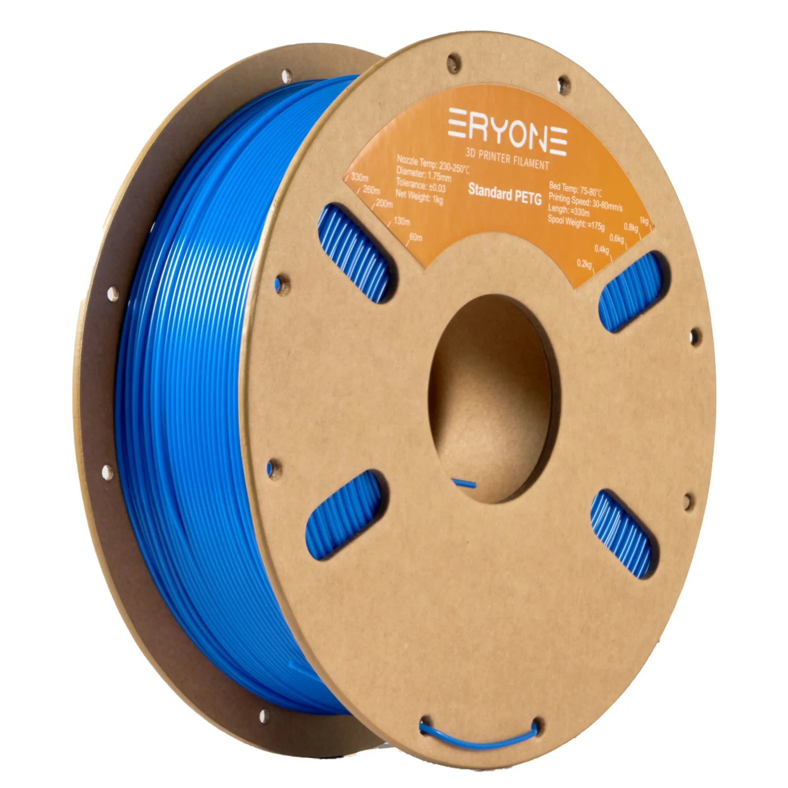 ERYONE 10KG Standard PETG Filament 1,75mm für 3D-Druck, Mehrfarbig Erhältlich, PETG-Filament, 3D-Filament Großhandel, 1KG/Spule – Detail 25