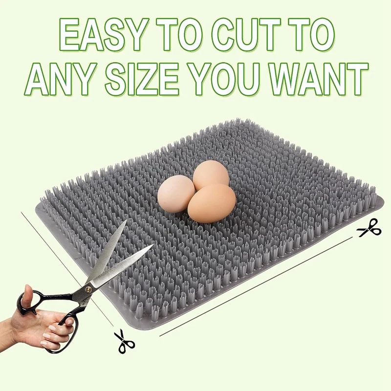 LICE-куриные подкладки, моющиеся подушечки для коробки для курицы, многоразовые подкладки для курятника, 6 шт.