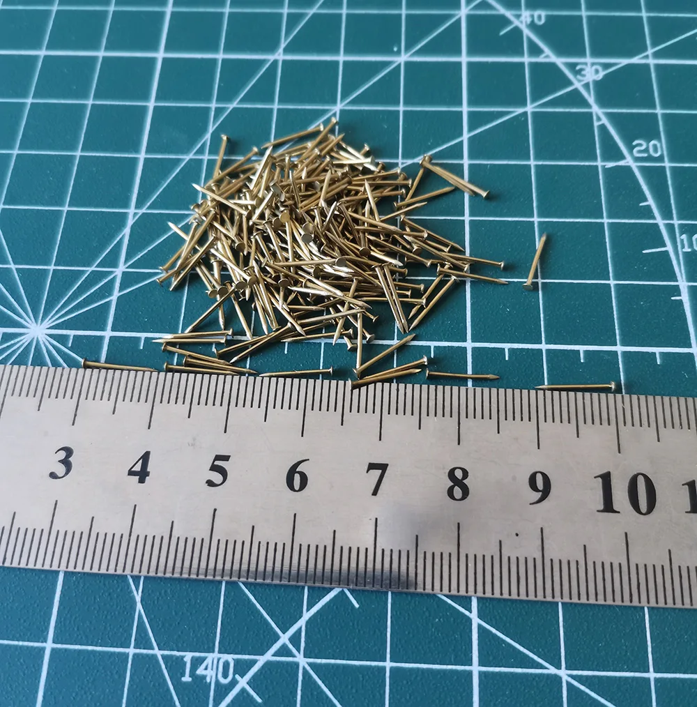 DIY Ancient Ship Model Hobby Making Accessories Special Copper Not Grind Spikes Wooden Boat Parts 8g/bag