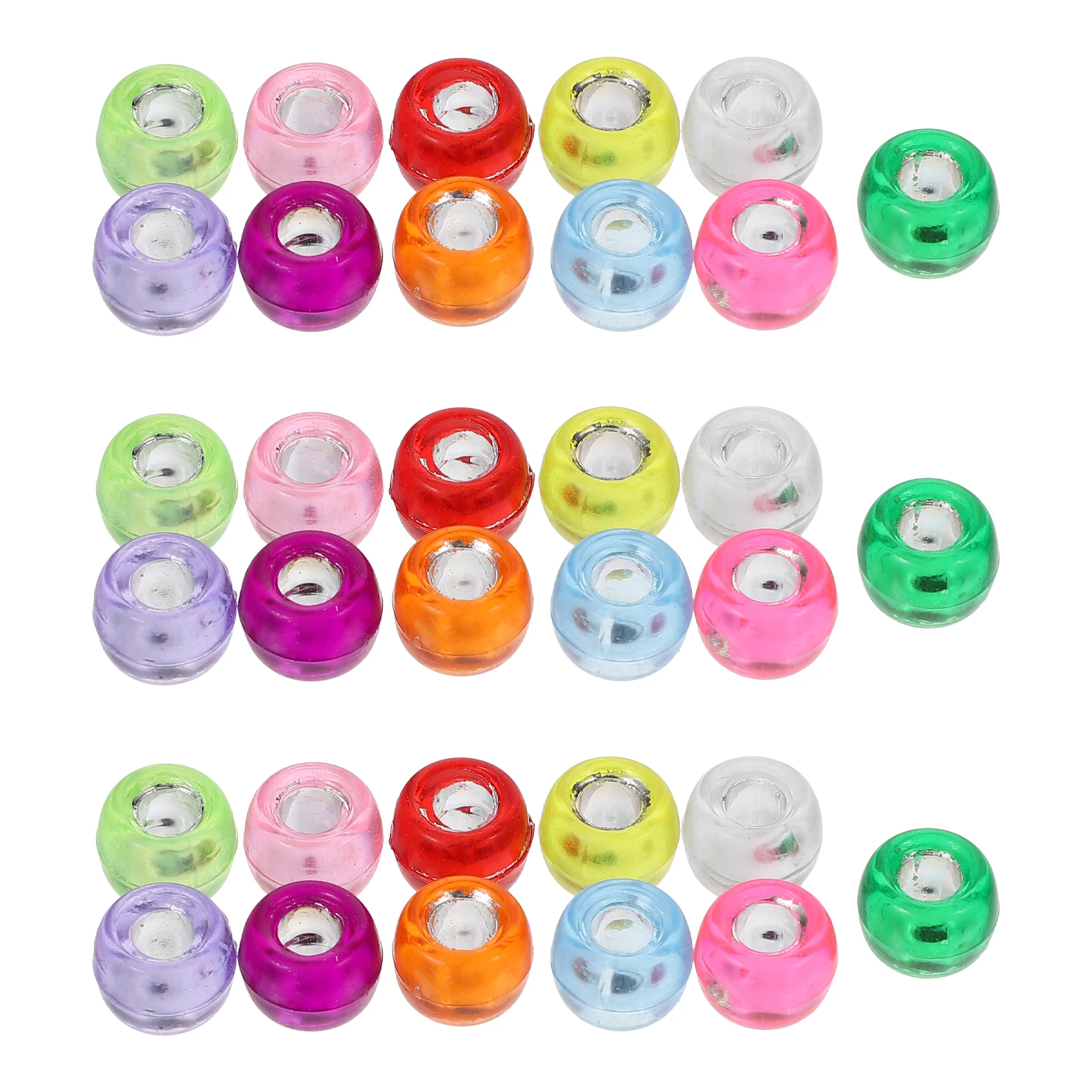 

1000Pcs Barrel Beads Unique Acrylic DIY Jewelry Making Supplies DIY Bracelets Necklace Accessories Barrel Beads