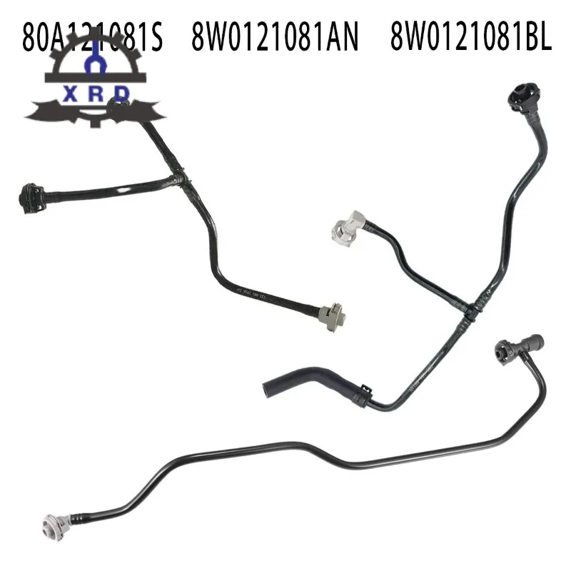 for Volkswagen Audi Q5LA4L B9 Auxiliary Water Pot Upper Water Pipe Return Water Pipe Road 80A121081S 8W0121081AN 8W0121081BL