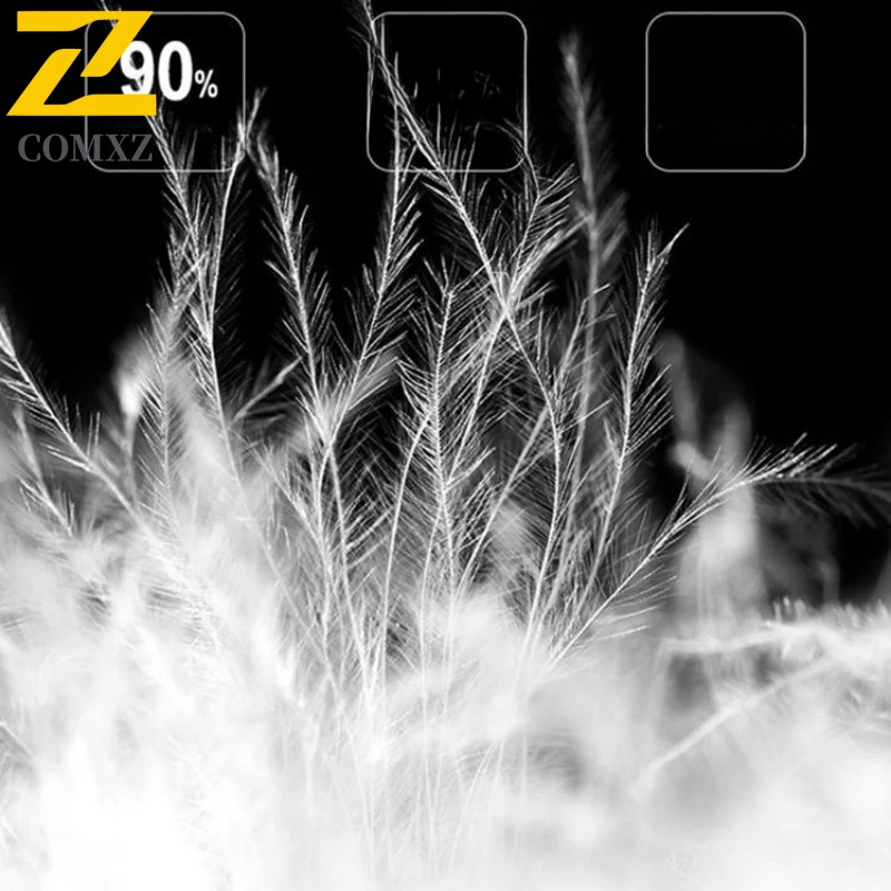 COMXZ Winter Men Short Down Jacket 2025 Luxury Commute Office Thickened Warm Puffer Jacket Business Casual White Duck Down Top