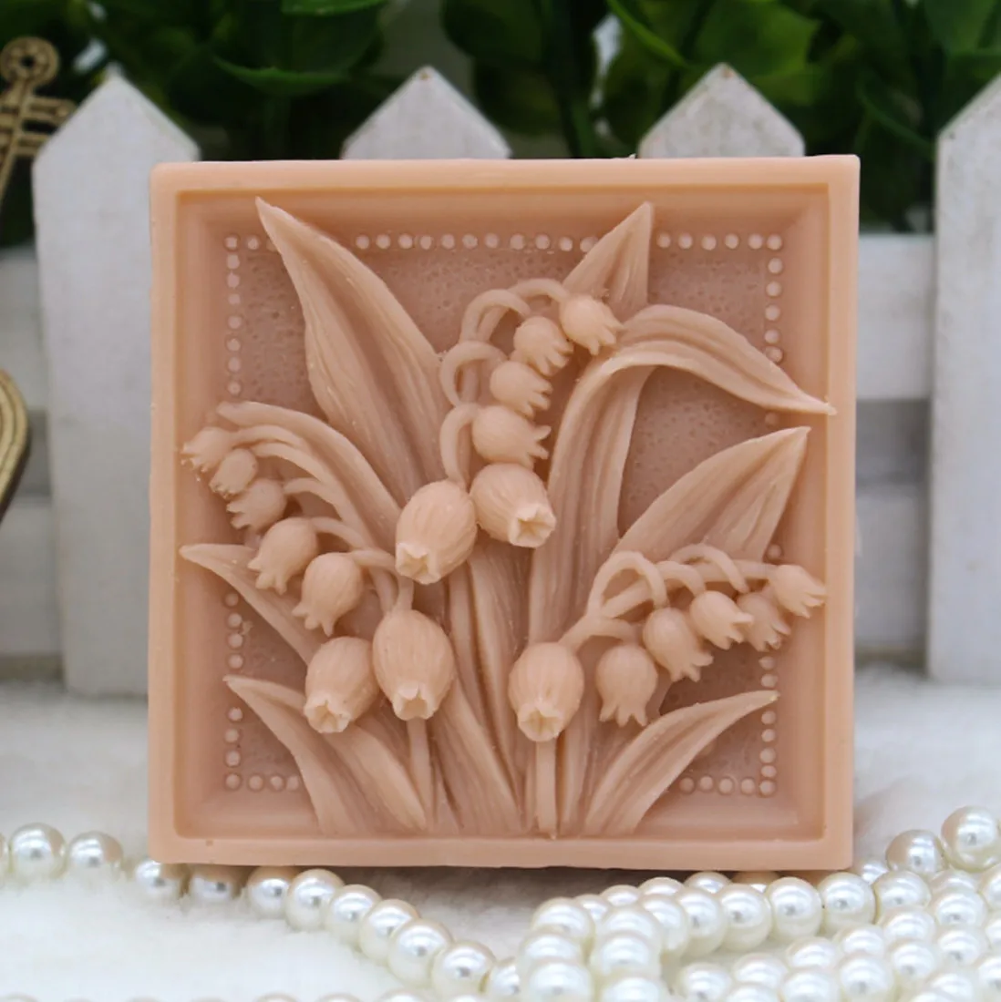 1pcs Small Bouquet Flowers (zx151) Silicone Handmade Soap Mold Crafts DIY Mould