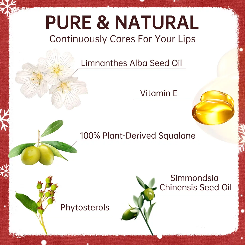 CATKIN Świąteczna edycja limitowana, noworoczna pomadka do ust CATKIN nawilżająca z złotymi błyskami, odcień CP170 Crimson pink, 3,6 g