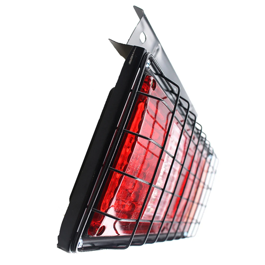 

2 pcs LED Light High Reverse Tail Light Brightness Durable Iron Net Reverse Stop Turn Signal Brake Truck Trailer Caravan