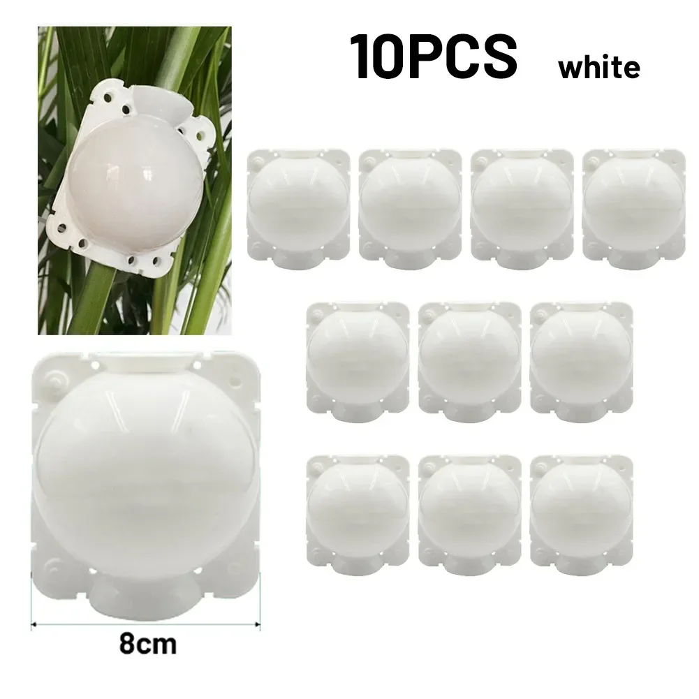 For Indoor + Outdoor Plants Breeding Box Grafting Box Practical Plastic White/Transparent Breeding Ball Replacement