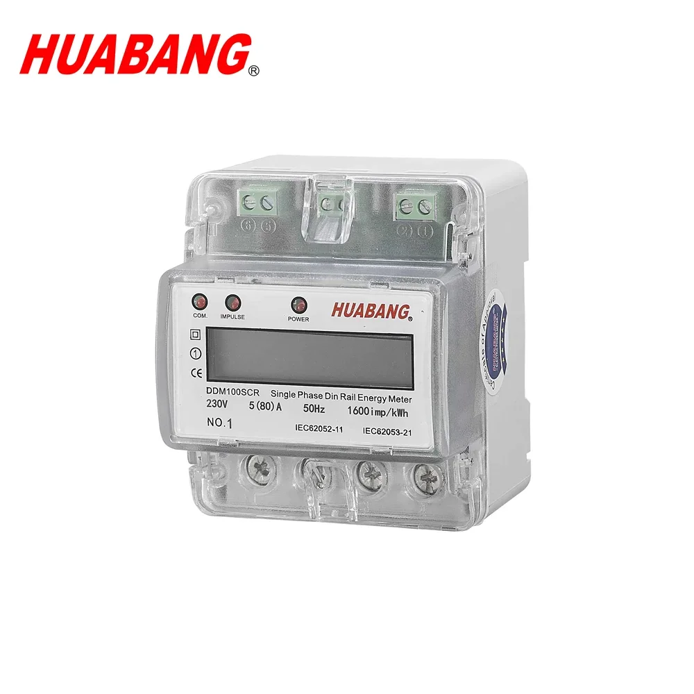 

2026 Zigbee Single Phase Din Rail Module Smart Power Energy Meter
