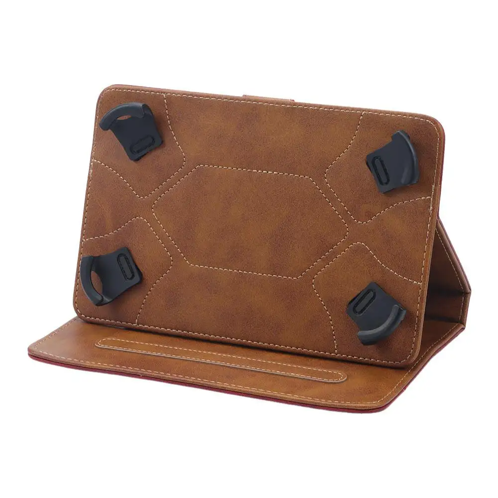 7/8/9/10 inch Universal Tablet Case Shockproof Multi-Angle Viewing Tablet Stand Cover PU Leather for Samsung/Huawei/Xiaomi