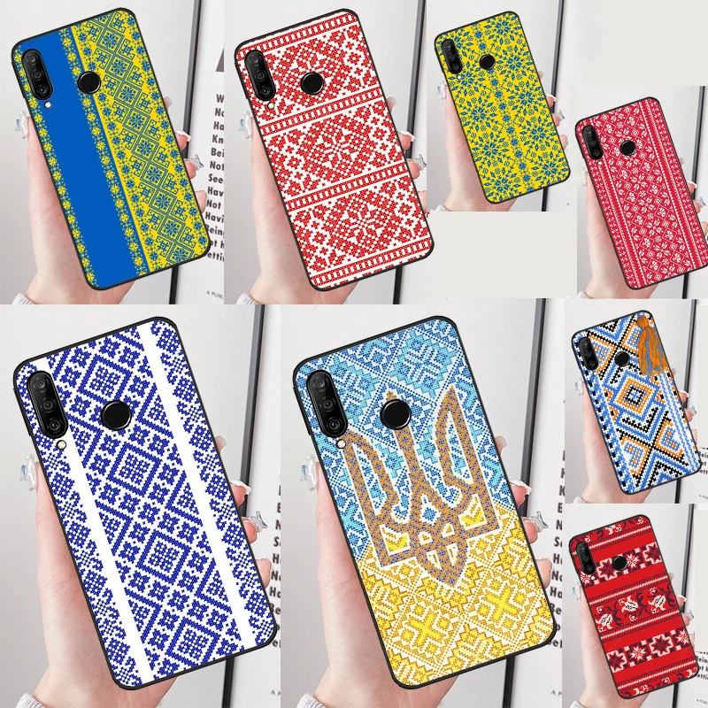 Ukraine Ukrainian Embroidery Case For Huawei Nova 3i 8i 11i Y90 Y70 Y60 Y61 Nova 5T 9 10 SE P40 P30 Lite Mate 60 P60 Pro