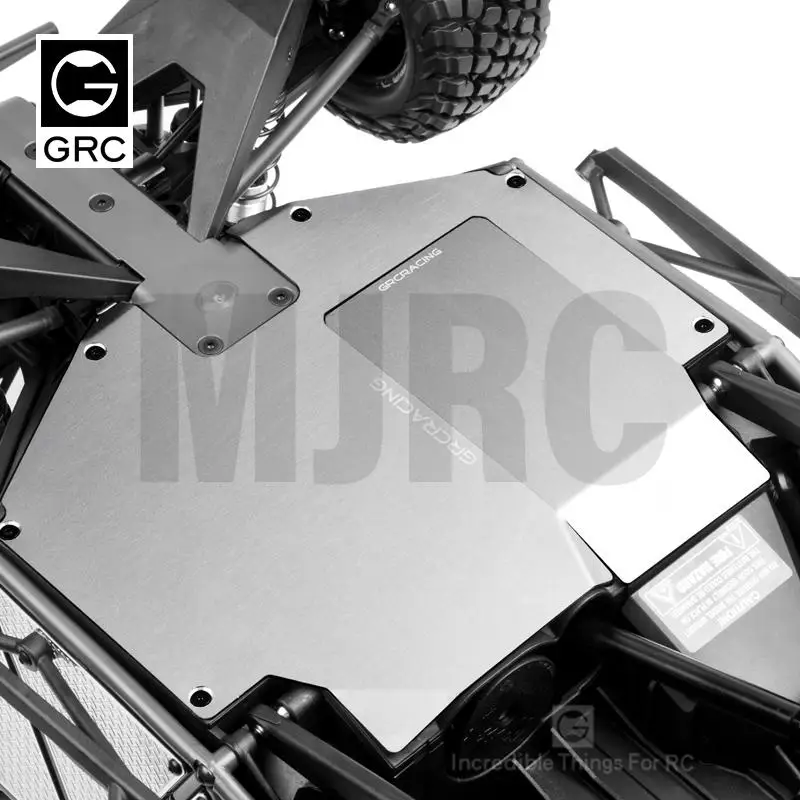 

Stainless Steel Chassis Armor Protection Protector Skid Plate for Trax/as Unlimited Desert Racer UDR 1/7 RC Car Upgrade Parts