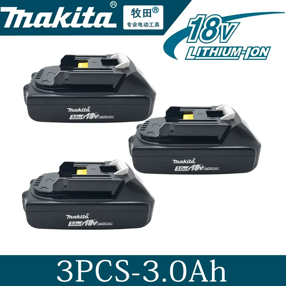 

3Ah Original 18V Makita Battery BL1830B BL1850B BL1850 BL1840 BL1860 BL1815 Replacement Lithium Battery