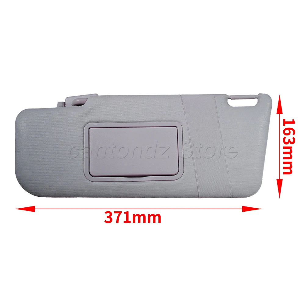 For Fiat Panda 169 MK2 2003-2011 Sun Visor Left Or Right With Mirror And Pocket 735362729 735362730