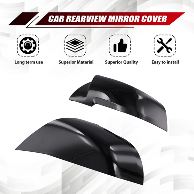 Car Rearview Mirror Cover Door Mirror Shell For BMW 1 2 3 4 Series F20 F22 F30 F34 X1 E84 Rear View Mirror Cover