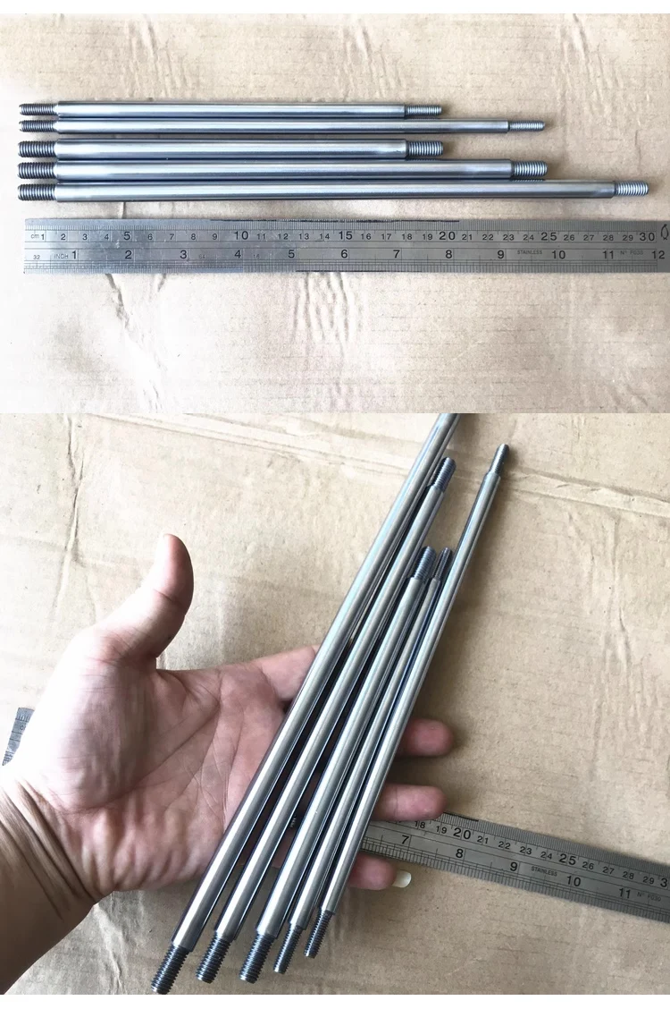 M6 M8 DIY Reciprocating Push Rod Reciprocating Cycle Linear Actuator Parts Linear Actuator Push Rod Reciprocating Line Axis