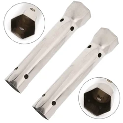 2pcs Faucet Wrench Pipe Spanner Wrench Key Tube Ring Plumbing Tool Hexagonal Socket Torque Ratch Maintenance Tools 34/40mm