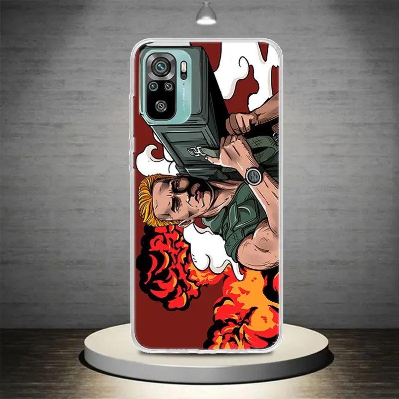 Custodia per telefono Terminator Schwarzenegger Coque per Xiaomi Redmi Note 12 11 11S 11T 11E 10 10S 9 9S 9T 8 8T 8 Pro Plus Global