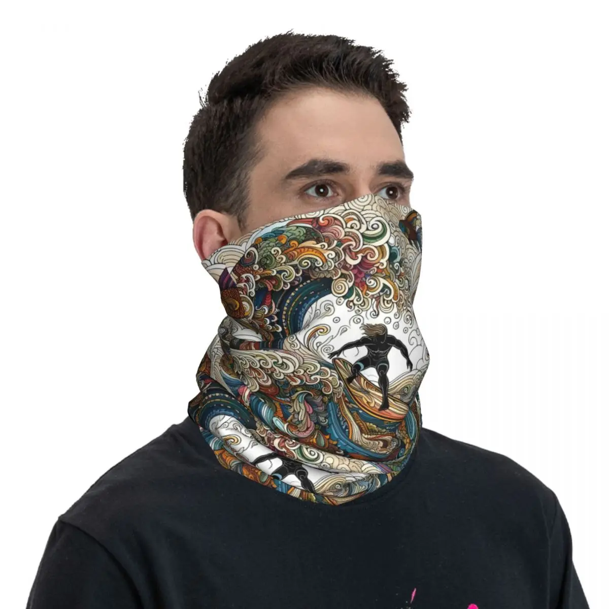 Surf schal Halstuch Hals Gesichts maske Polyester