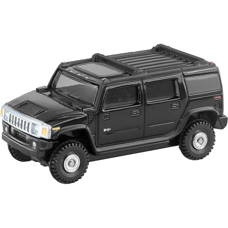 نموذج محاكاة سبيكة Takara Tomy-Diecast ، Hummer H2 ، مركبة على الطرق الوعرة ، مجموعة الأولاد ، لعبة العرض ، هدية عطلة الأطفال ، 15 ، Tomy