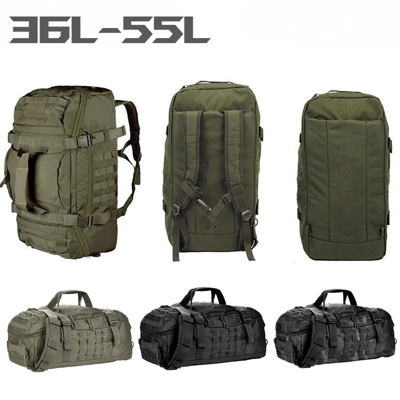 New 36L-55L Travel Bags Camping Backpacks Large Capacity Luggage Bag Outdoor Waterproof Rucksack Hiking Hunting Hiking Gym Bag