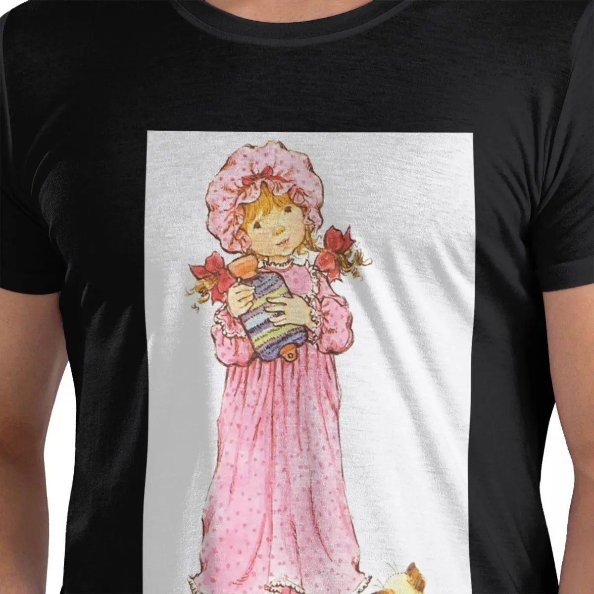 

Kawaii Sarah Kay 100% Cotton T-Shirt Men's Fashion T Shirts Men O-Neck Short Sleeve S-6XL