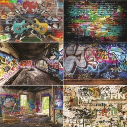 Vinyl Custom Photography Backdrops Prop   Graffiti  Theme Photography Background   200509M-1