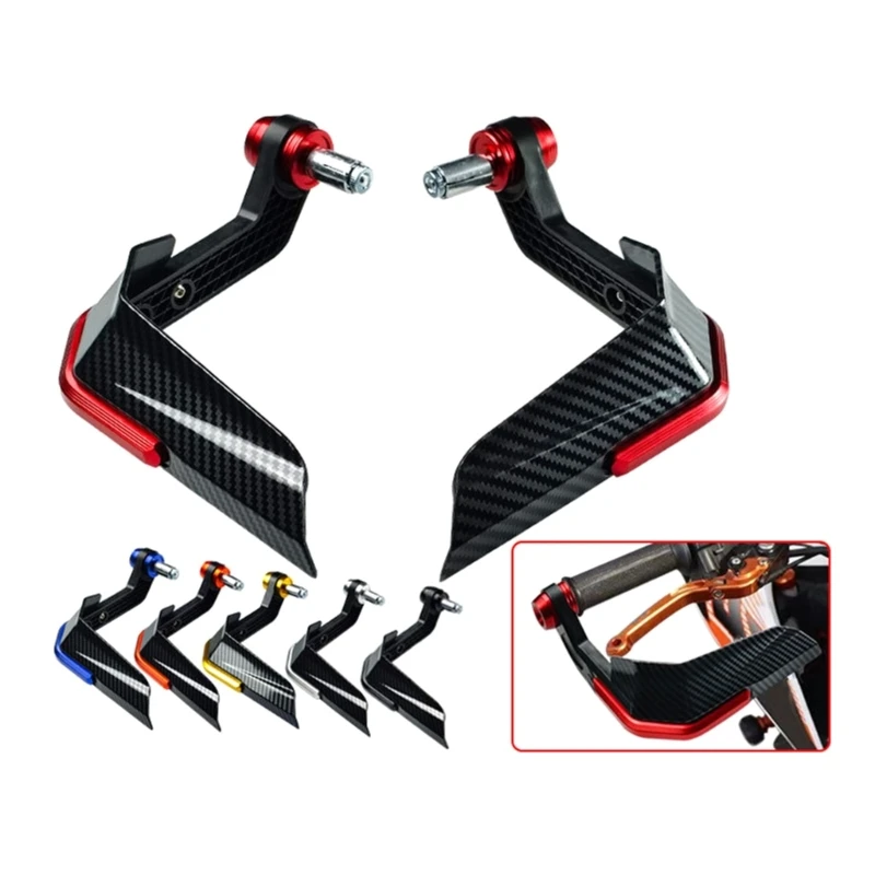 1 Paar Griff Windschutzscheibe Motorrad Modifikation Zubehör Handschutz Lenker Handschutz mit Bolzen