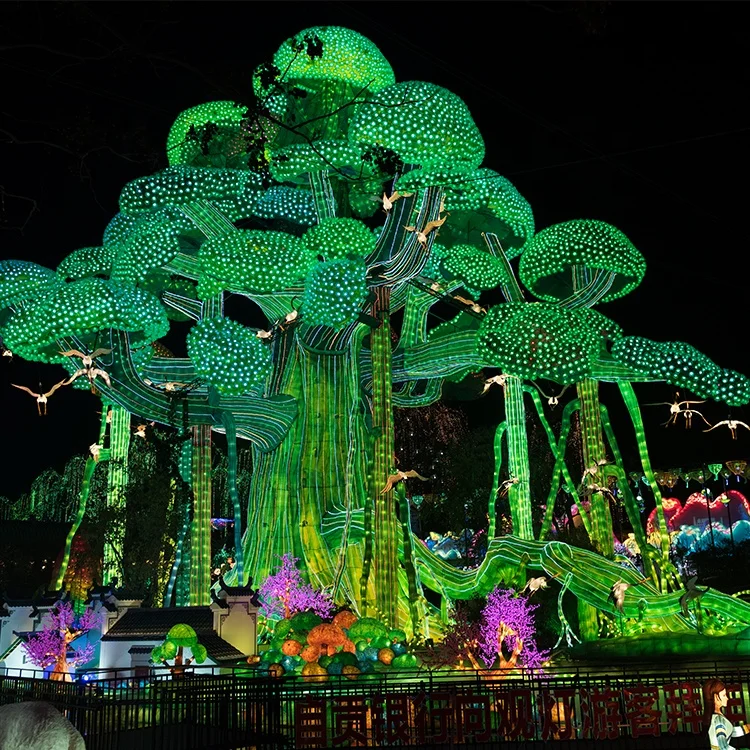 Fesitval Decoración navideña Linterna Festival Linterna Árbol