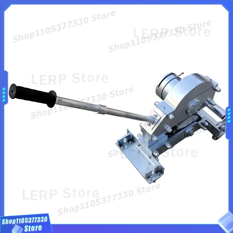220V 1.5kW Mechanical Wire Rope Cutter with Gear Assembly for Steel Ribbon Conveyor Belt Cutting Industrial Heavy Duty Tool