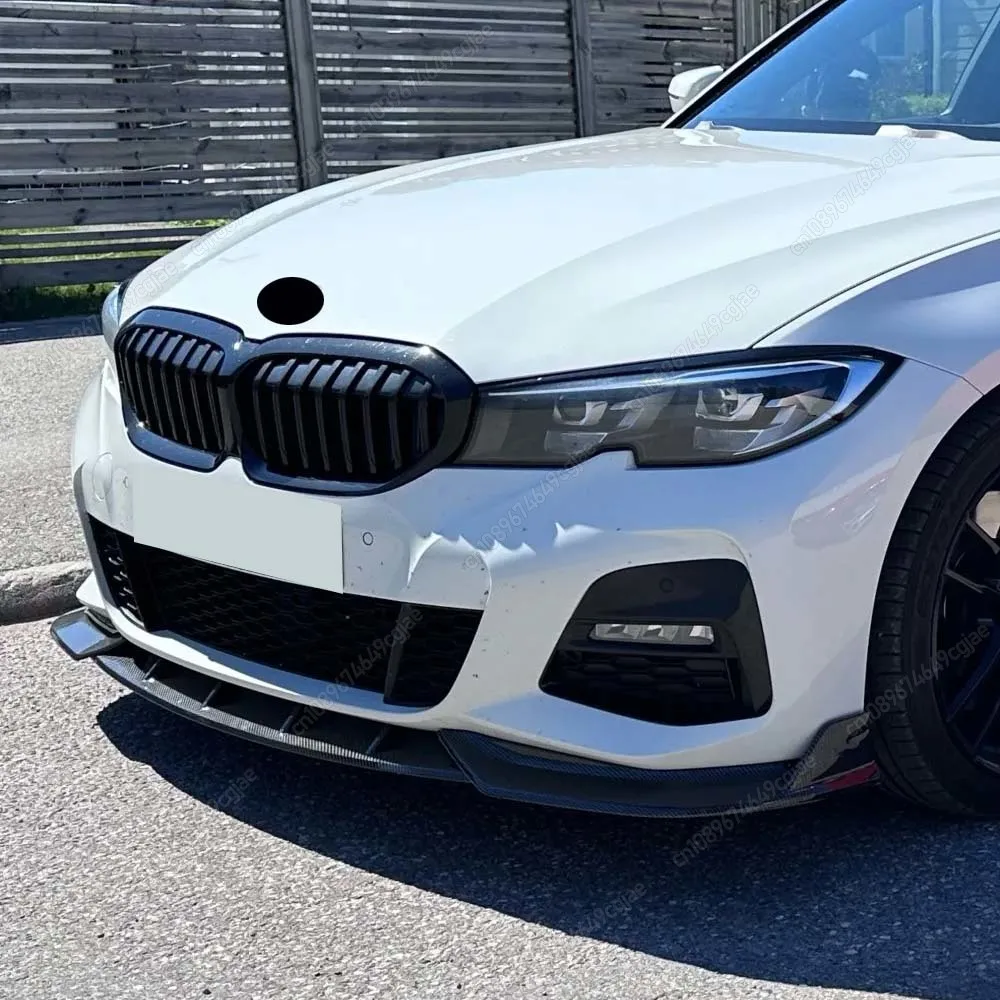 

Передний бампер автомобиля, спойлер на подбородок, сплиттер, диффузор, крышка Canards Tuning для BMW 3 серии G20 G21 2019-2022, M-Pack, комплекты кузова из АБС-пластика