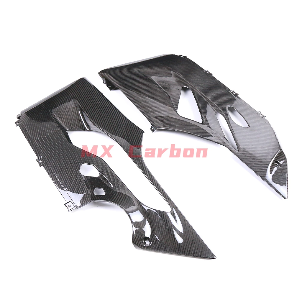 For PANIGALE 899 959 1199 1299 2014 2015 2016 2017 Motorcycle Lower Side Fairings Belly Pan Full Carbon Fiber