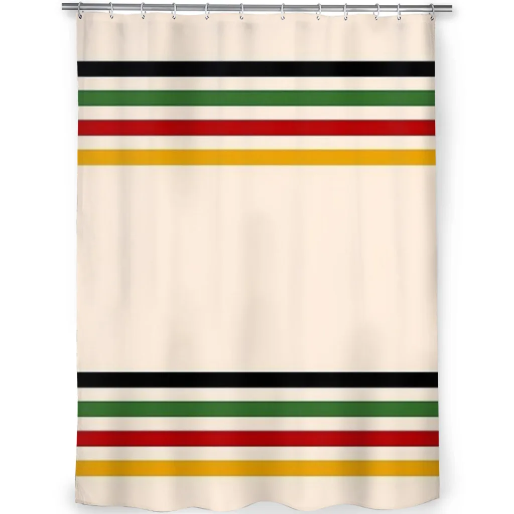 Trading Colors Shower Curtain for Bathroom  Aesthetic Room Decoration