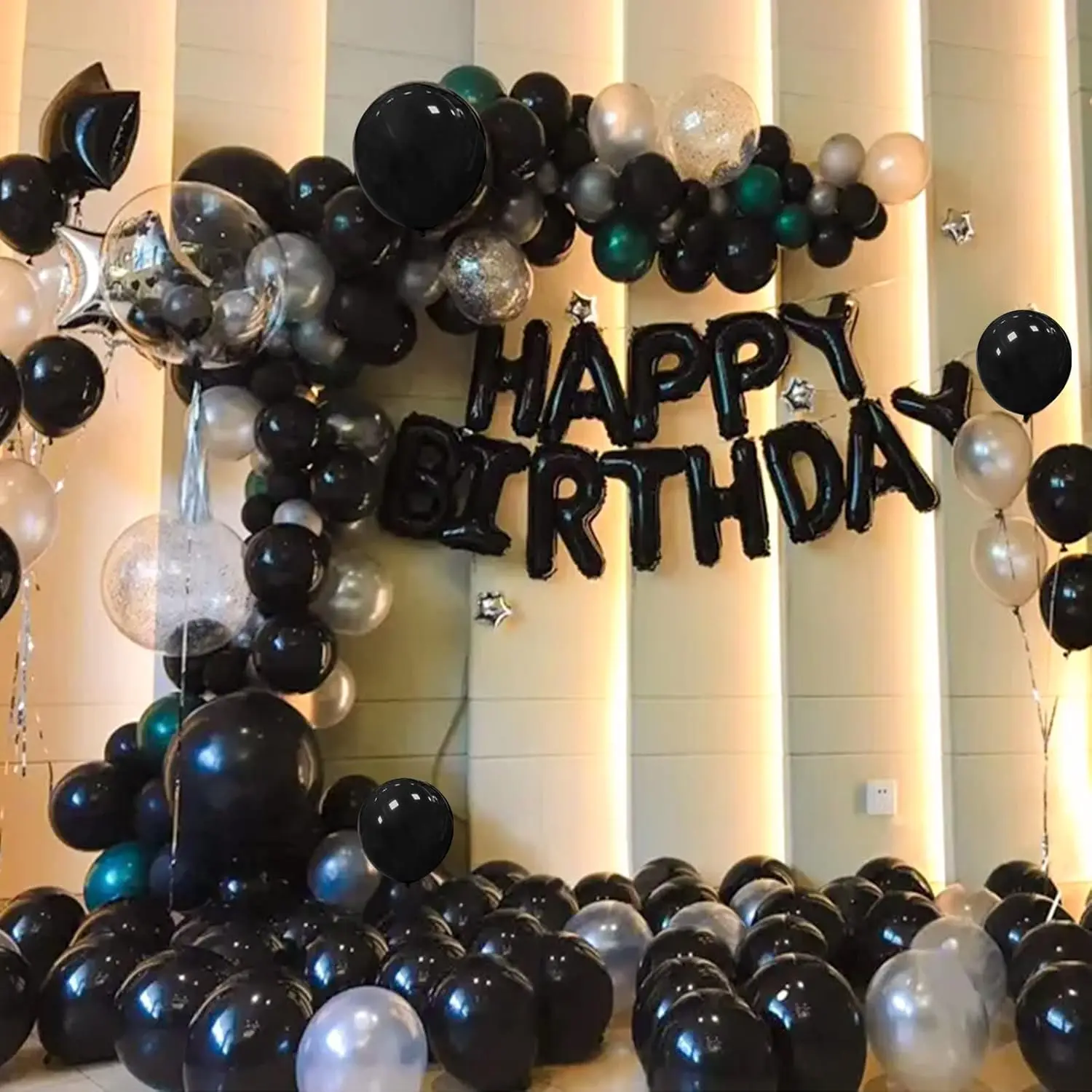 5-100 قطعة/الحزمة 12 بوصة بالون اللاتكس الأسود لحفل زفاف عيد ميلاد استحمام الطفل المشاركة الذكرى لوازم الديكور صالح