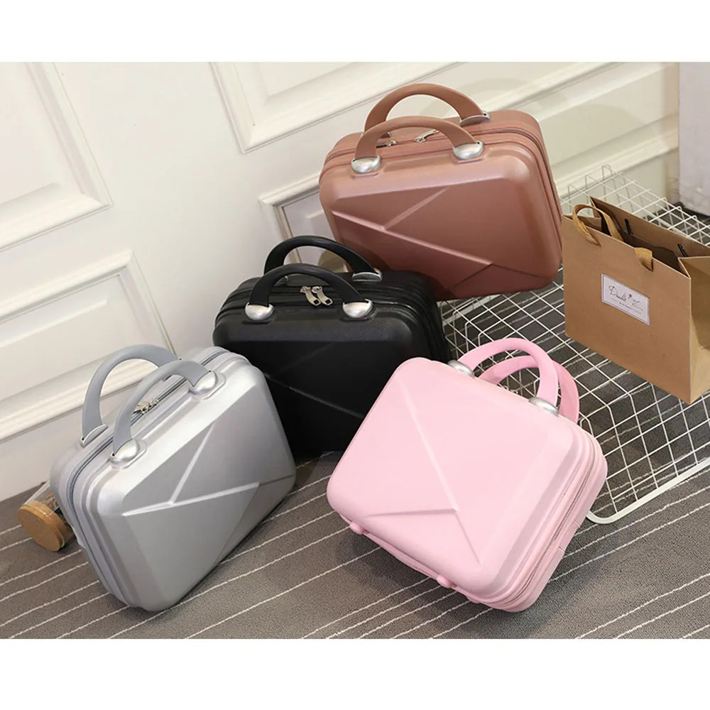 Khaki Waterproof Explosion-proof Lady Travel Suitcase Women's Makeup Bag Size:30-15-20cm