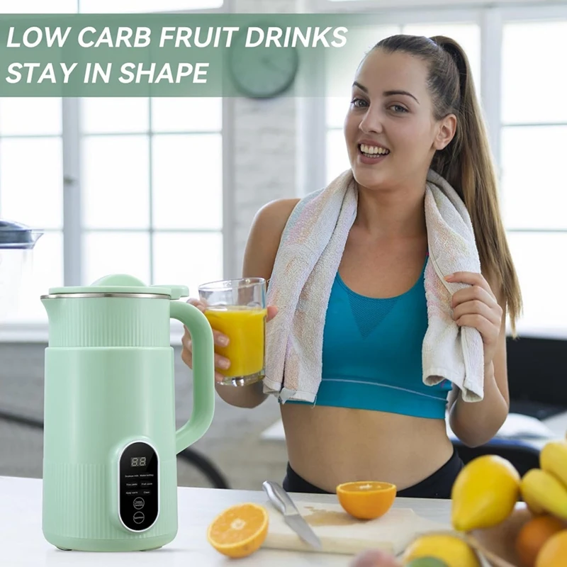 AD24-موزع حليب الصويا الكهربائية آلة كسر الجدار لحليب النباتات محلية الصنع، حليب الشوفان، صانع حليب الصويا