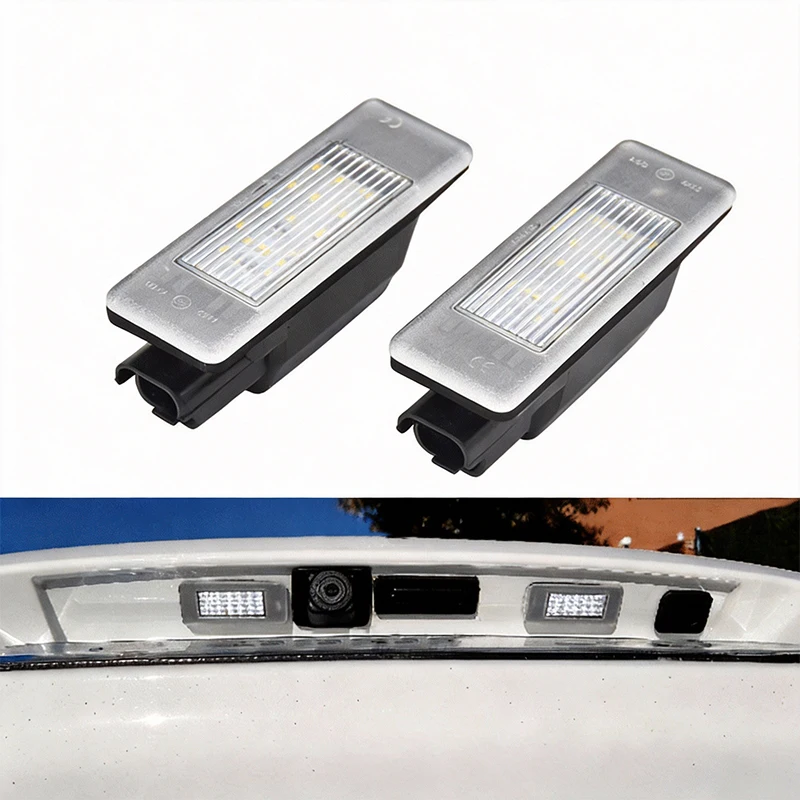 2x Luz de Placa de Licença LED Canbus para Peugeot 308 3008 308CC 106 1007 207CC 307 406 407 607 806 807 508