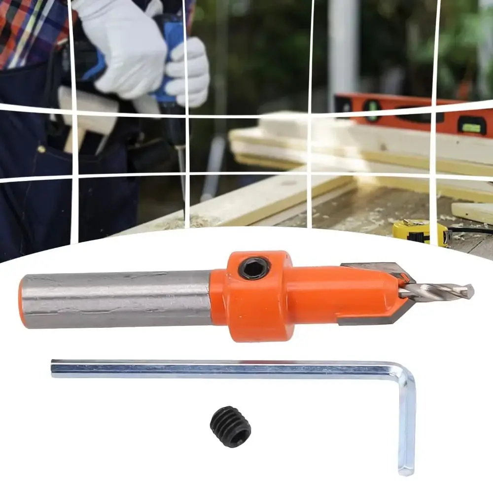 

8 мм/10 мм сверло с зенковкой, шестигранный хвостовик, круглый хвостовик, сверло с зенковкой, саморез из алюминиевого сплава